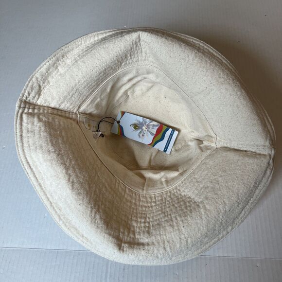 Freya - Bucket Hat Bone Canvas 100% Cotton NWT/ Great gift main image 4